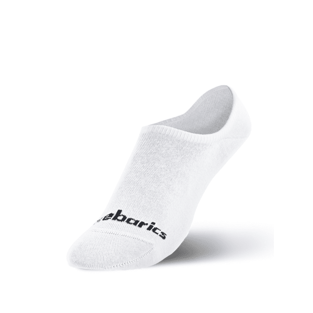 Barebarics - Barefoot Socks - No-Show - White