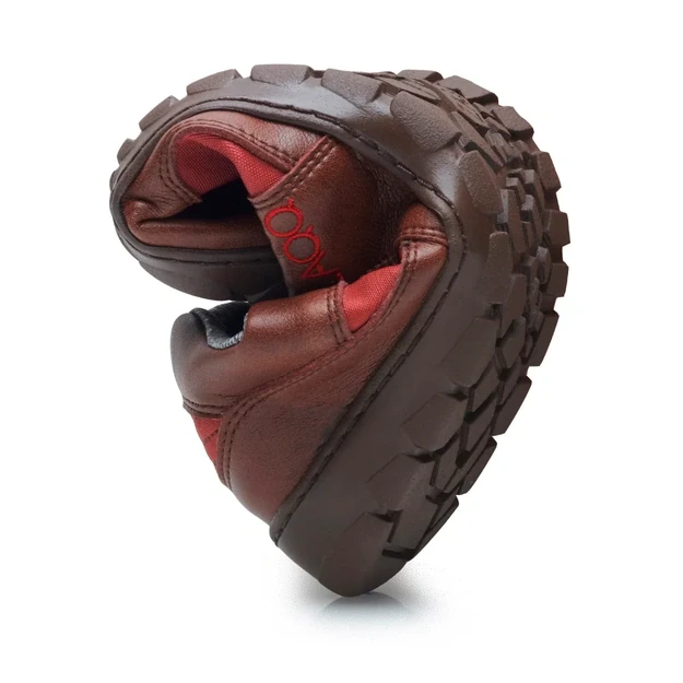 ZAQQ HIQE Low Camel Red – neperšlampami barefoot batai