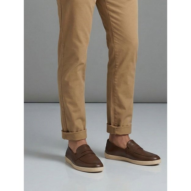 Barefoot Moccasins Be Lenka Buena - Dark Brown & Beige