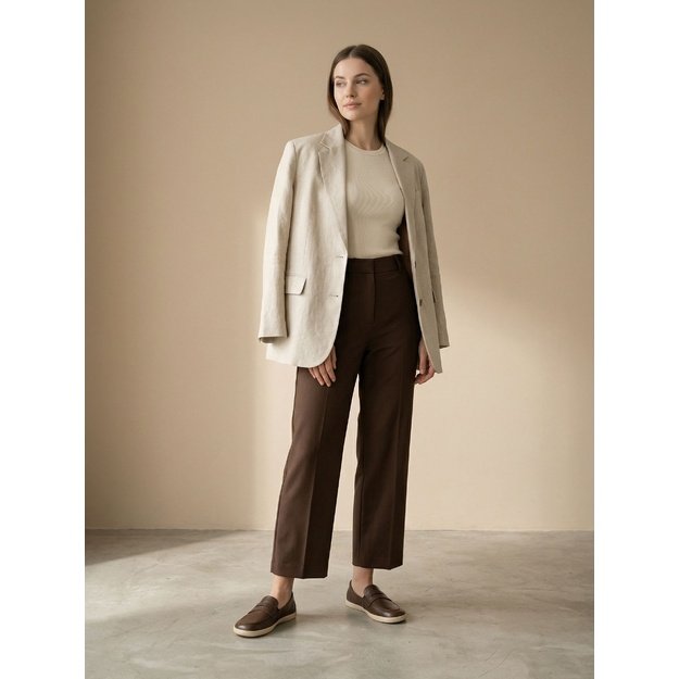 Barefoot Moccasins Be Lenka Buena - Dark Brown & Beige