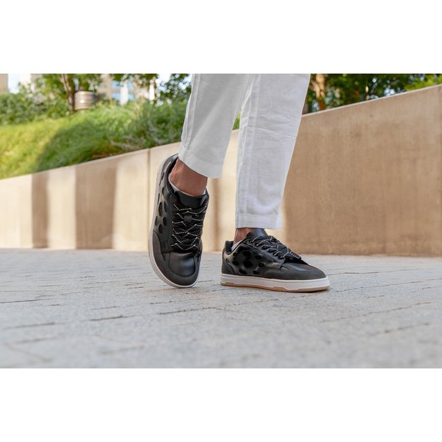 Barefoot Sneakers Barebarics Fusion - Black & White