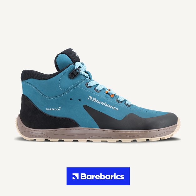 Barefoot Sneakers Barebarics Trekker - Petrol Blue