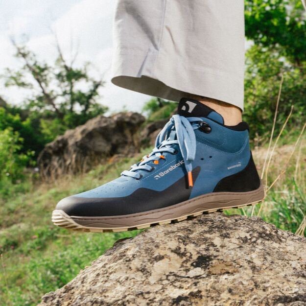 Barefoot Sneakers Barebarics Trekker - Petrol Blue