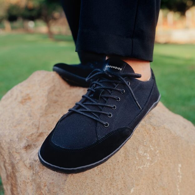 GROUNDIES® barefoot sneakers Amsterdam black
