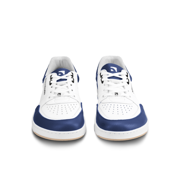 Barefoot Sneakers Barebarics Wave - White & Dark Blue