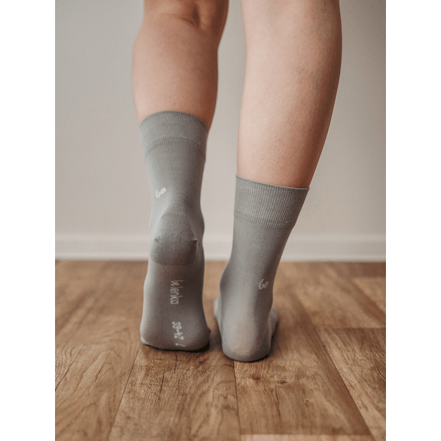 Barefoot kojinės - Crew - Essentials – pilka