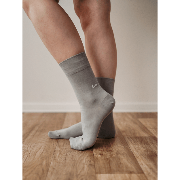 Barefoot kojinės - Crew - Essentials – pilka