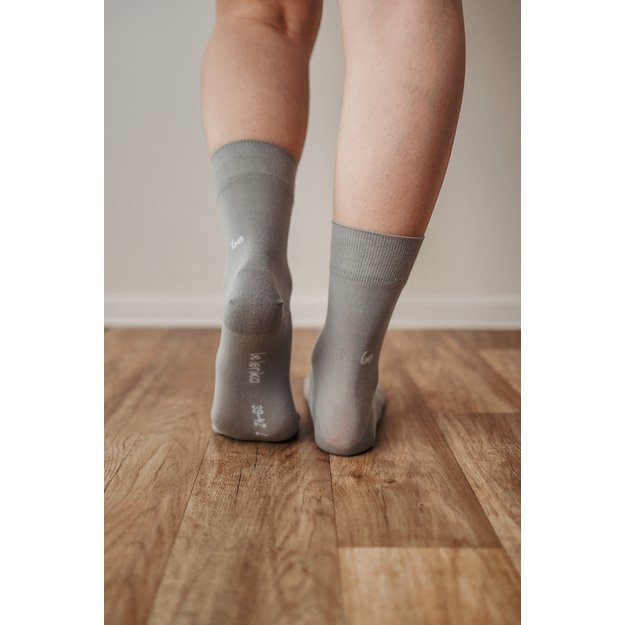 Barefoot Socks - Crew - Essentials – Grey