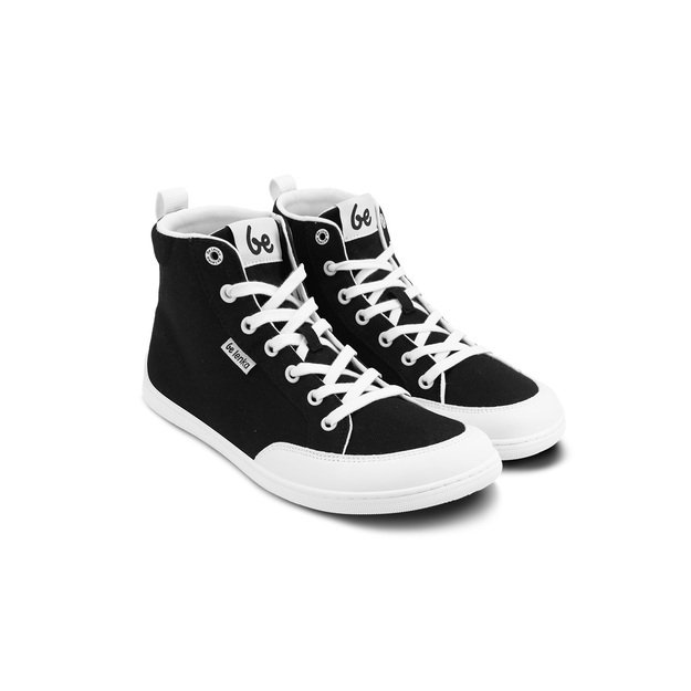 Barefoot Sneakers Be Lenka Rebound - High Top - Black & White