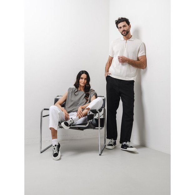 Barefoot Sneakers Be Lenka Rebound - Black & White