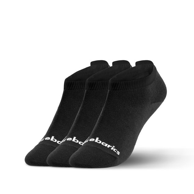 Barebarics - Barefoot kojinės - žemo kirpimo - juoda - 3 poros