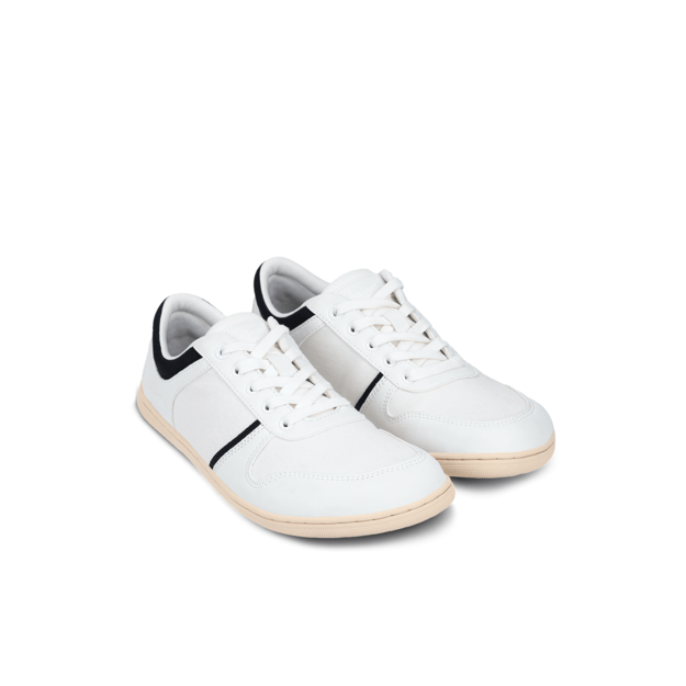 Barefoot Sneakers - Be Lenka Echo - White & Black Vegan