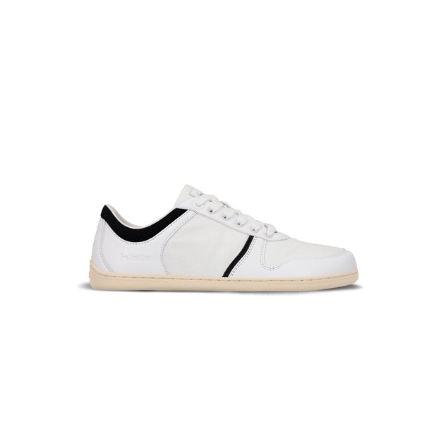 Barefoot Sneakers - Be Lenka Echo - White & Black Vegan