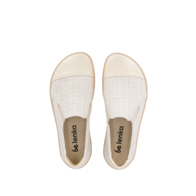 Barefoot Slip-on shoes Be Lenka Breeze - Ivory