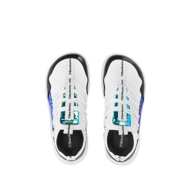 Barefoot Sneakers Barebarics Futura - Iridescent White