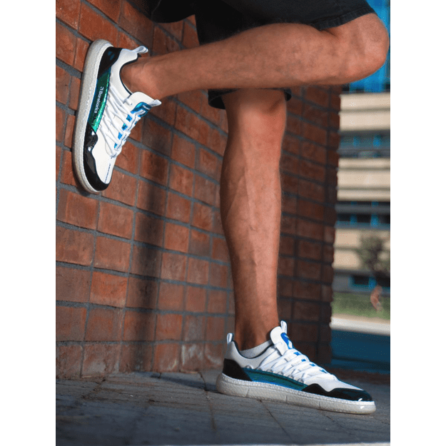 Barefoot Sneakers Barebarics Futura - Iridescent White
