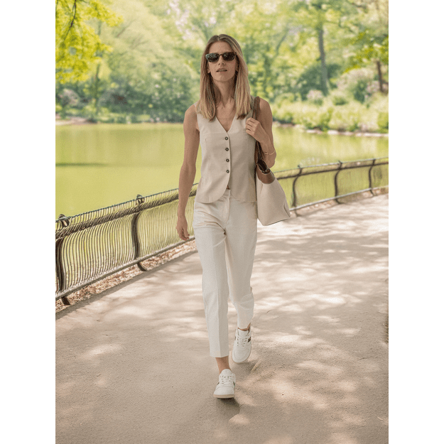 Barefoot Sneakers Be Lenka Cellestia - White & Leopard