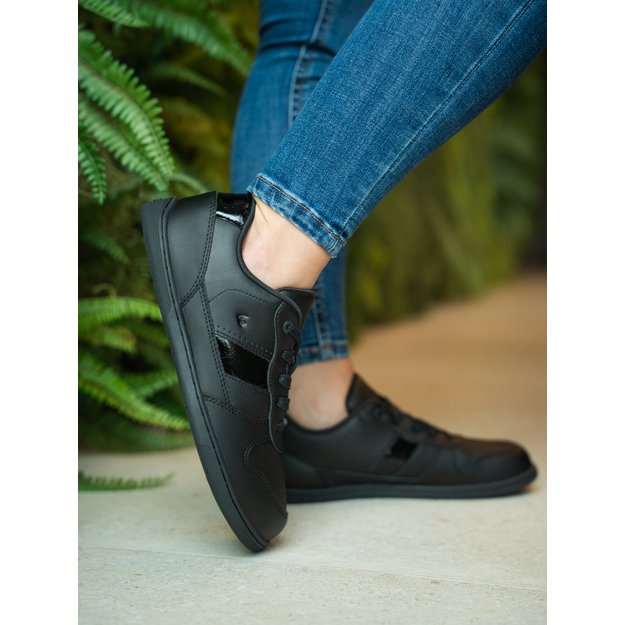 Barefoot Sneakers Be Lenka Cellestia - Black & Shiny Black