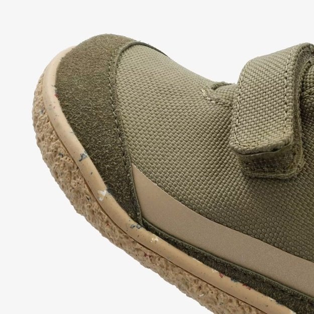 Dětsk&eacute; Barefoot Zateplen&eacute; Kotn&iacute;kov&eacute; Boty GROUNDIES&reg; Ottawa Khaki Oranžov&eacute;