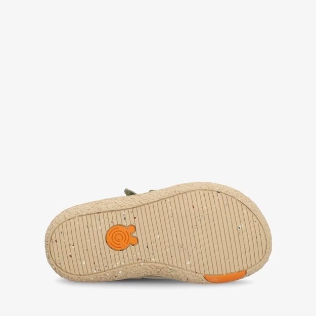 Dětsk&eacute; Barefoot Zateplen&eacute; Kotn&iacute;kov&eacute; Boty GROUNDIES&reg; Ottawa Khaki Oranžov&eacute;