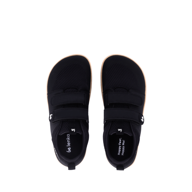 Kids barefoot sneakers Be Lenka Bounty Junior - Black