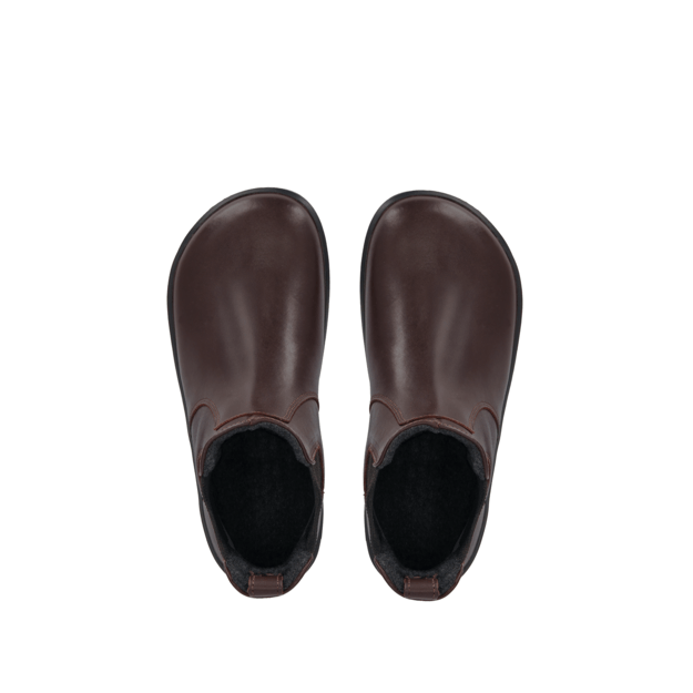 Barefoot aulinukai Be Lenka Entice Neo - tamsiai ruda & juoda 2