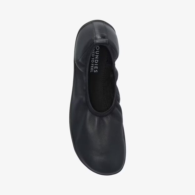 D&aacute;msk&eacute; Barefoot Baler&iacute;ny GROUNDIES&reg; Ballet 2.0 Čern&eacute;