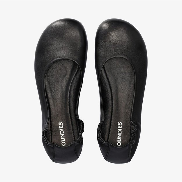 D&aacute;msk&eacute; Barefoot Baler&iacute;ny GROUNDIES&reg; Sleek Čern&eacute;
