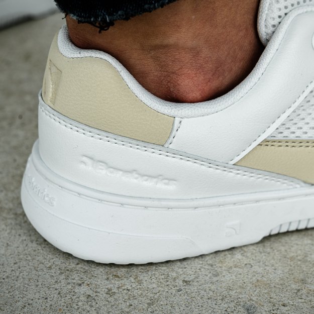 Barefoot Sneakers Barebarics Vaporo - White & Beige