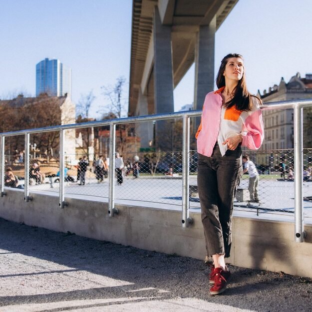 GROUNDIES® barefoot kedai Panama burgundiška 8