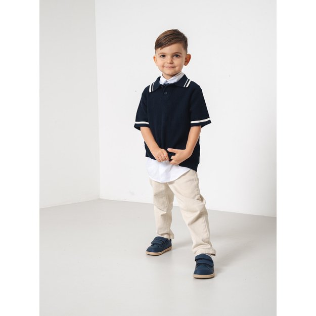 Kids barefoot sneakers Be Lenka Energise Preschool - Navy