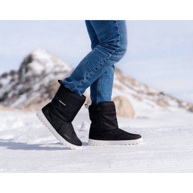Barefoot Winter Boots Barebarics PolarStride - Black