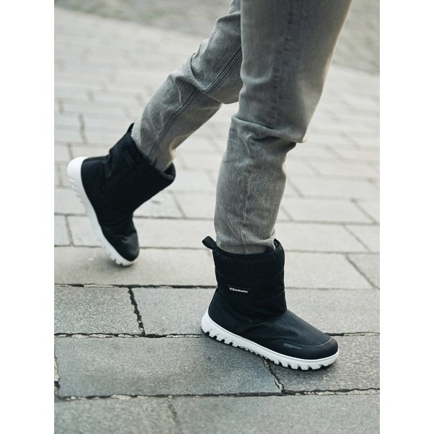 Barefoot Winter Boots Barebarics PolarStride - Black