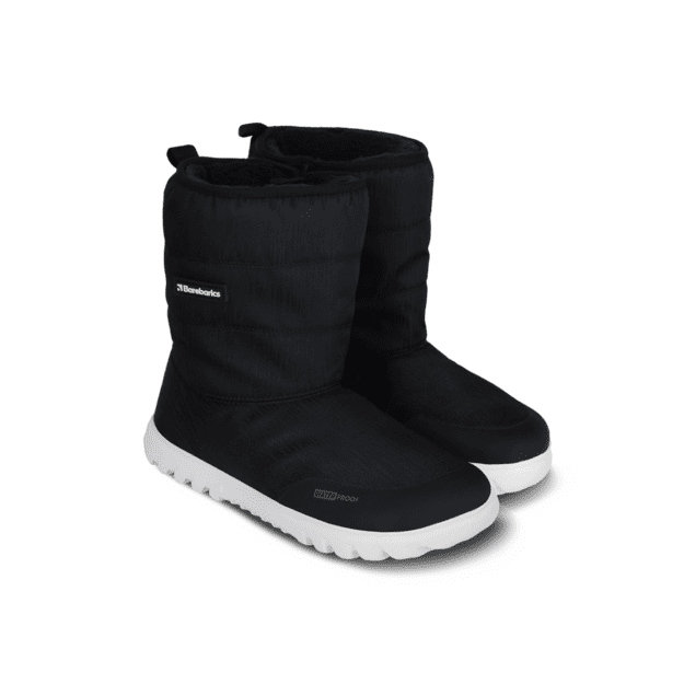 Barefoot Winter Boots Barebarics PolarStride - Black