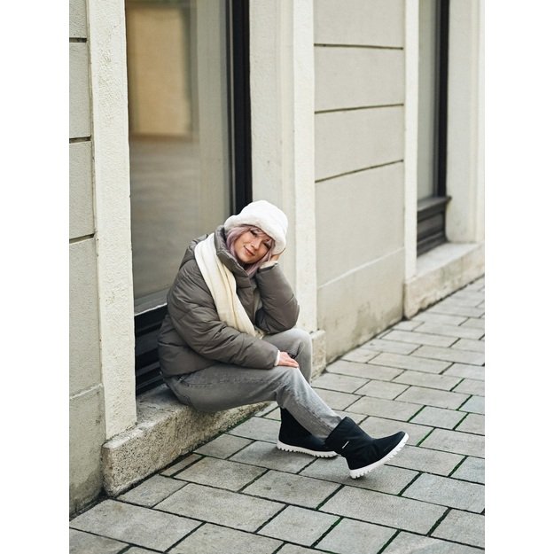 Barefoot Winter Boots Barebarics PolarStride - Black