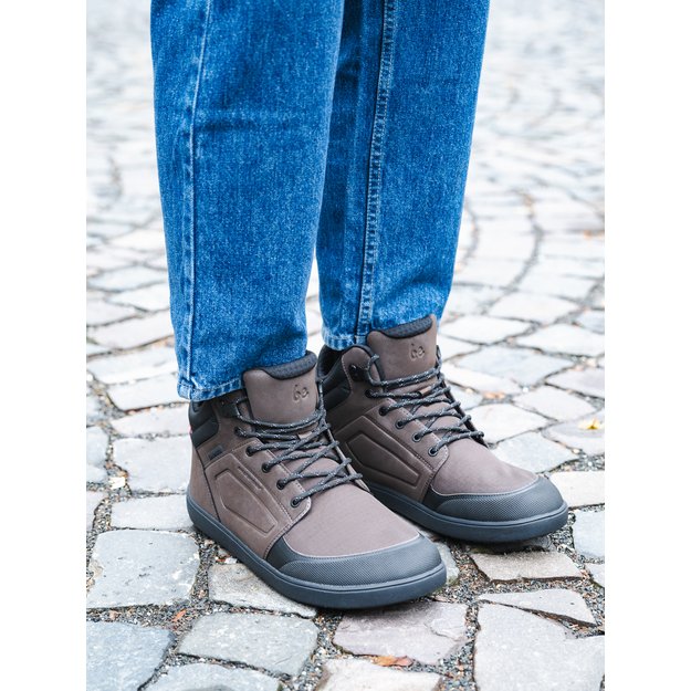 Barefoot Boots Be Lenka ArcticEdge - Dark Brown