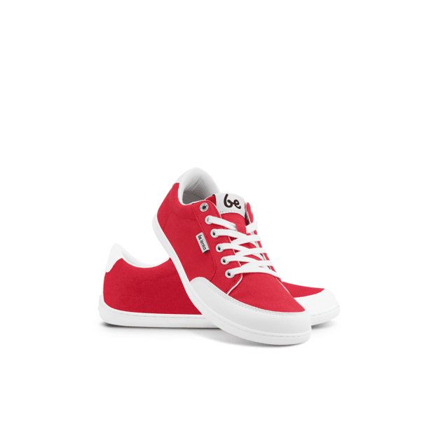 Barefoot Sneakers Be Lenka Rebound - Red & White