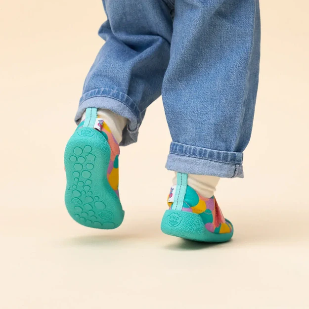 Affenzahn barefoot batukai Prewalker Cotton Smally rožinė