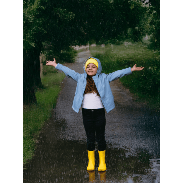 Kids Barefoot Rain Bootss Be Lenka Pudds - Yellow