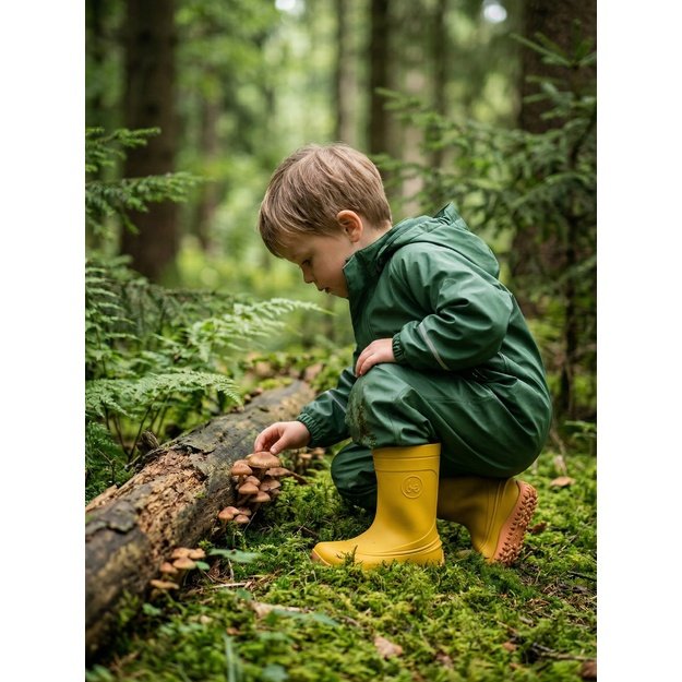 Kids Barefoot Rain Bootss Be Lenka Pudds - Yellow
