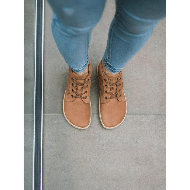Barefoot Shoes - Be Lenka - Synergy - Cognac & Beige