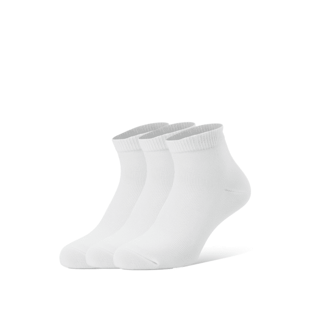 Barefoot Socks - Low-cut - Essentials - White - 3 pack