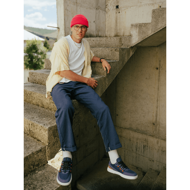 Barefoot Sneakers Barebarics - Revive - Blue & White