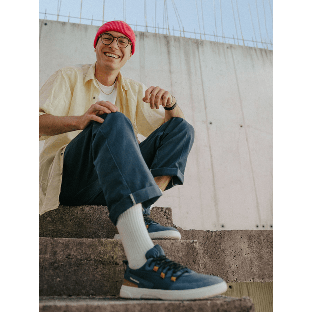 Barefoot Sneakers Barebarics - Revive - Blue & White