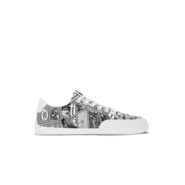 Barefoot Sneakers Be Lenka Rebound - Comics Black & White