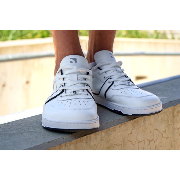 Barefoot Sneakers Barebarics Arise - White & Black