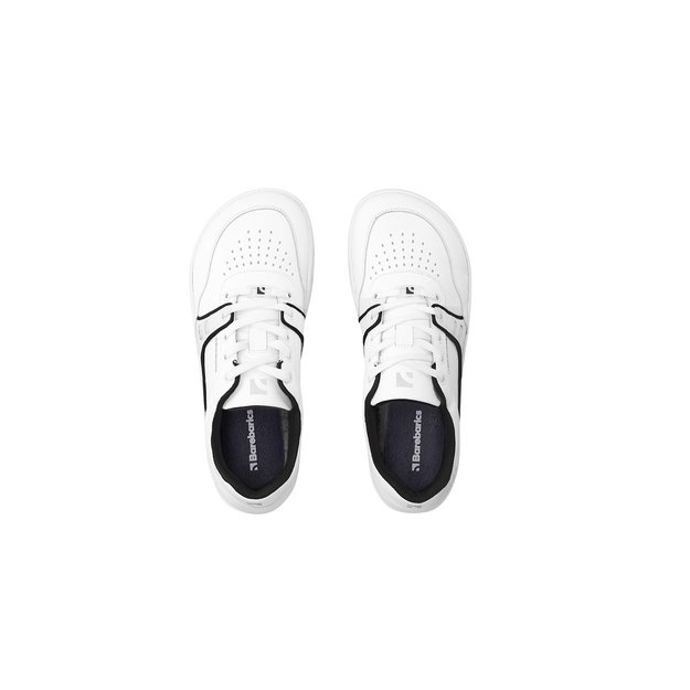 Barefoot Sneakers Barebarics Arise - White & Black