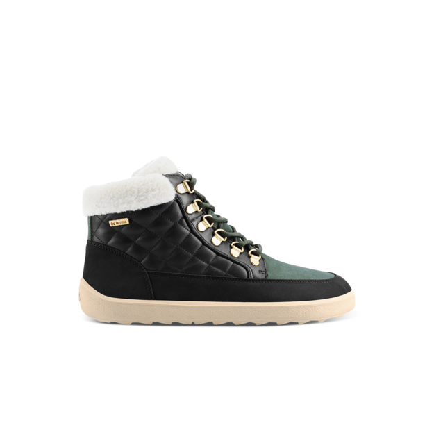 Barefoot Boots Be Lenka Olivia - Black & Dark Green