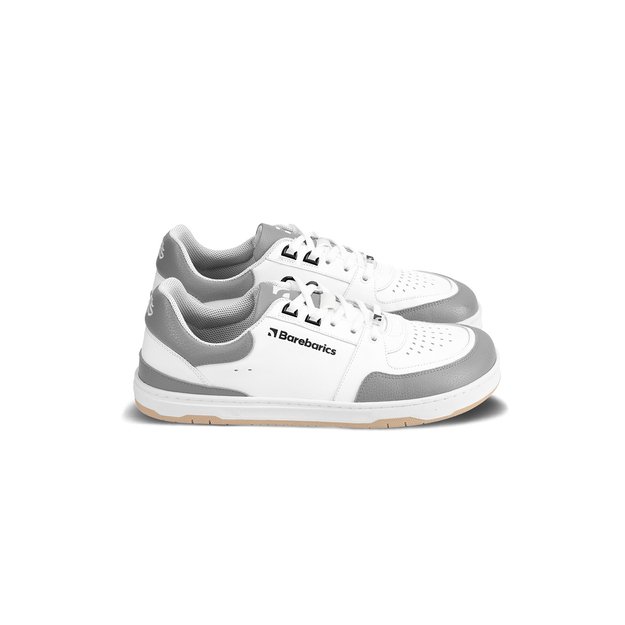 Barefoot Sneakers Barebarics Wave - White & Grey