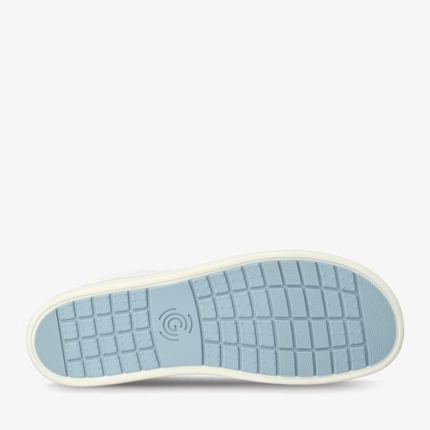 Barefoot Tenisky GROUNDIES&reg; Galaxy B&iacute;lo Nebesky modr&eacute;